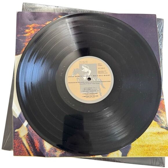 Can't Wait All Night LP by Juice Newton vinyl 1984 VG+ AFL1-4995 RCA Records - Picture 6 of 8